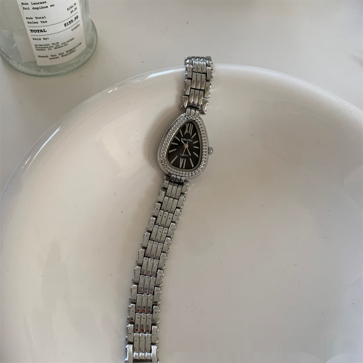 ✨ Elegant Gold Bracelet Watch for Women