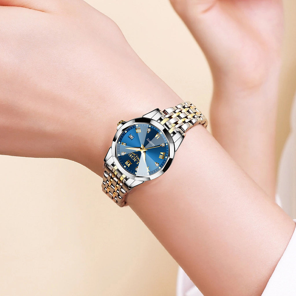 Elegant Stainless Steel Women’s Watch